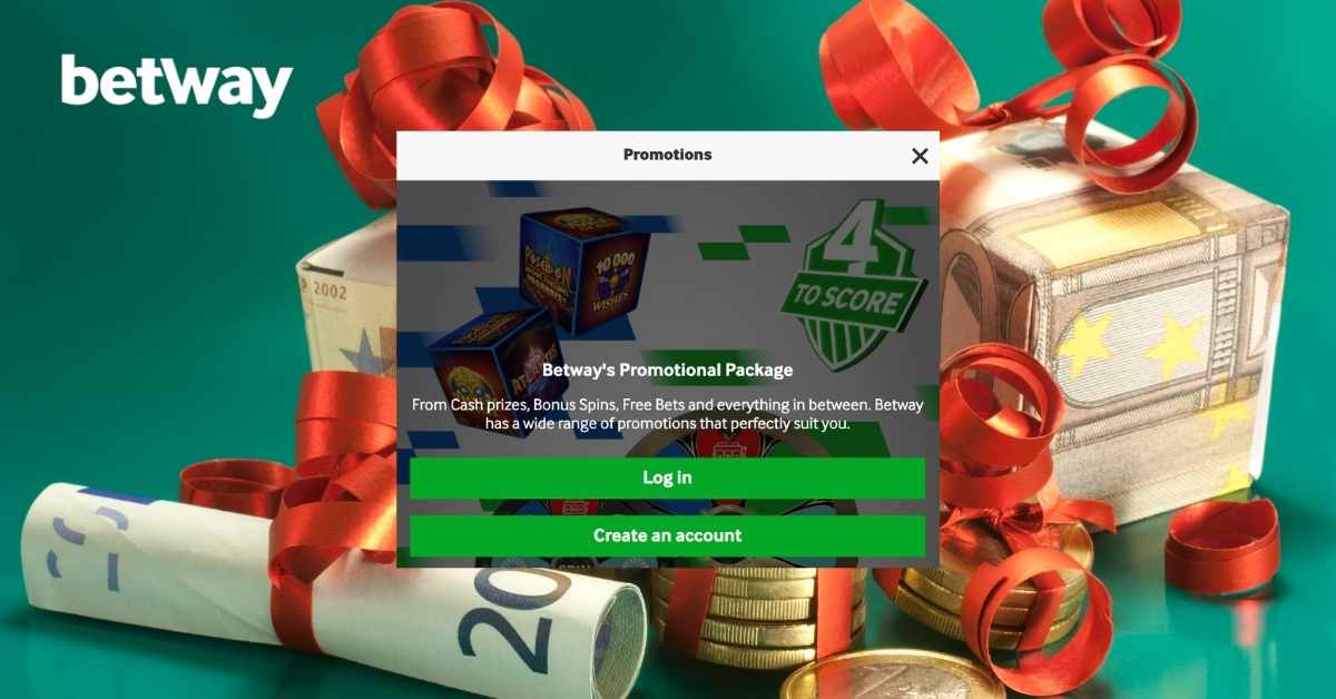 betway casino welcome promotions