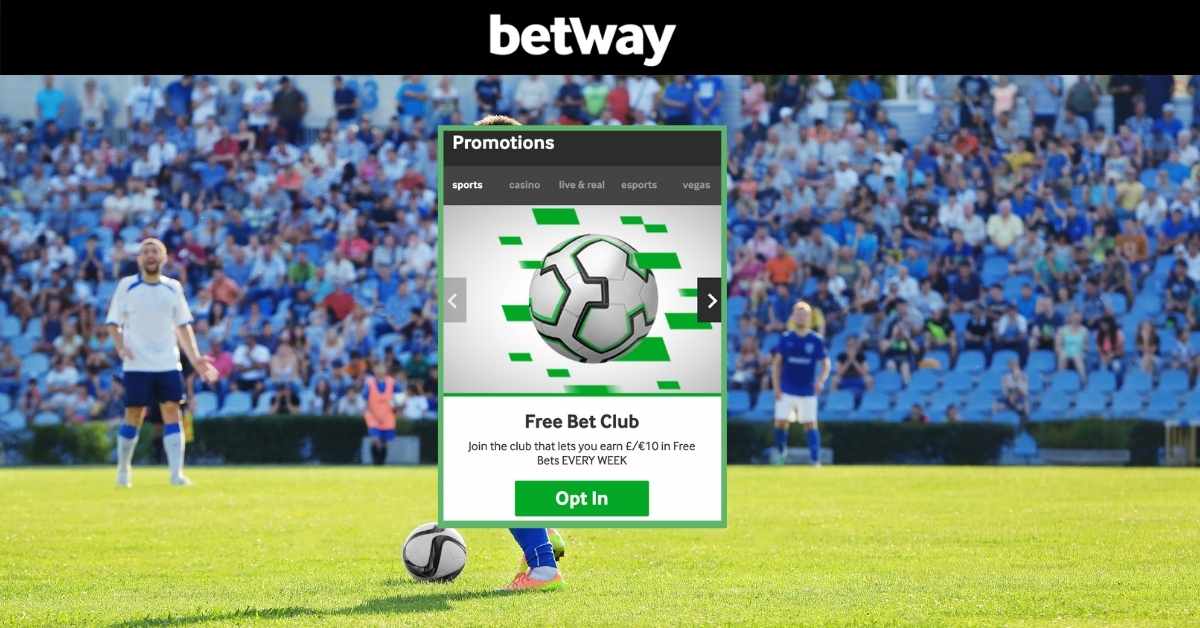 betway soccer betting promotions on the site