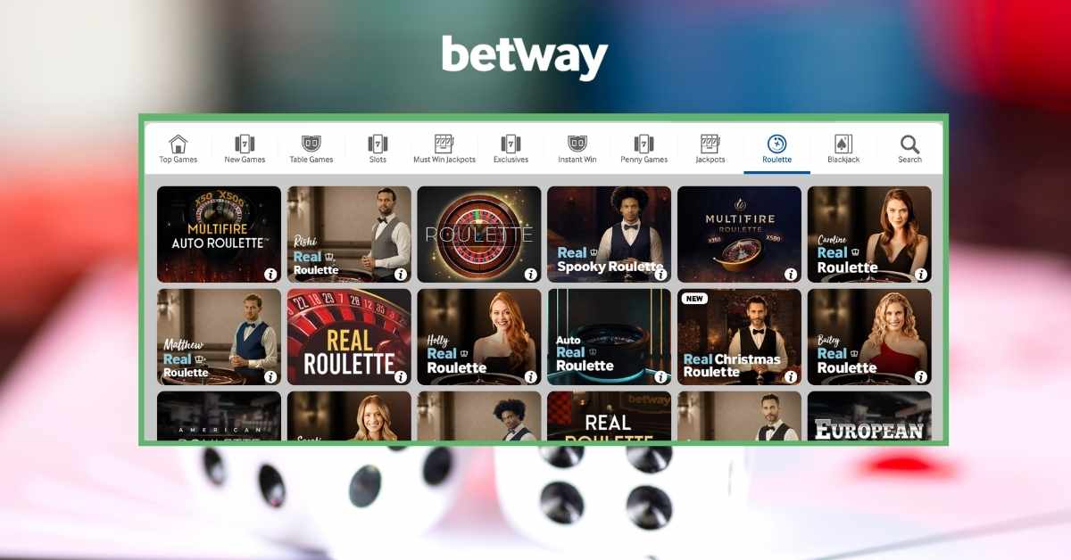 betway real roulette gambling