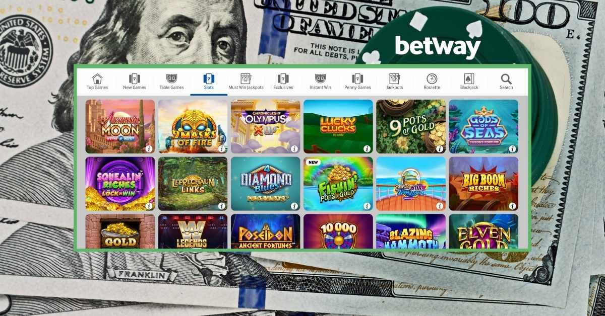betway website slots games